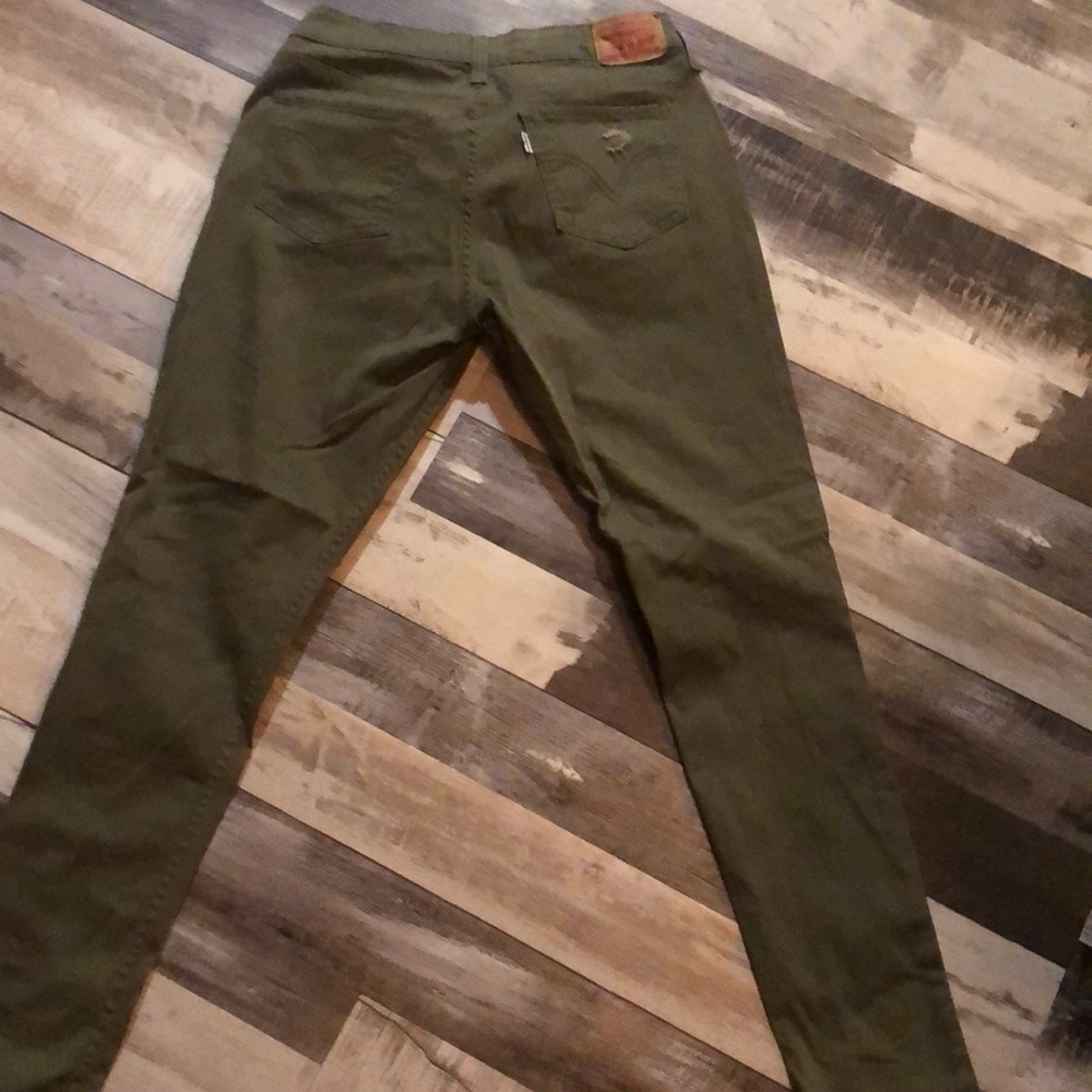 Jeans dark Green/ olive color